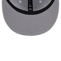 Men's New Era Atlanta Falcons Main White on White 9FIFTY Snapback Hat