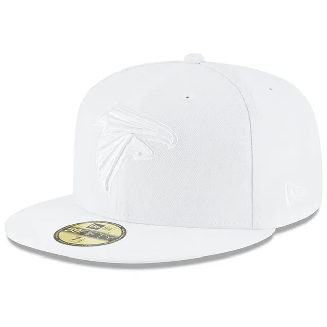 New Era Men's White Atlanta Falcons Team Out 39Thirty Flex Hat