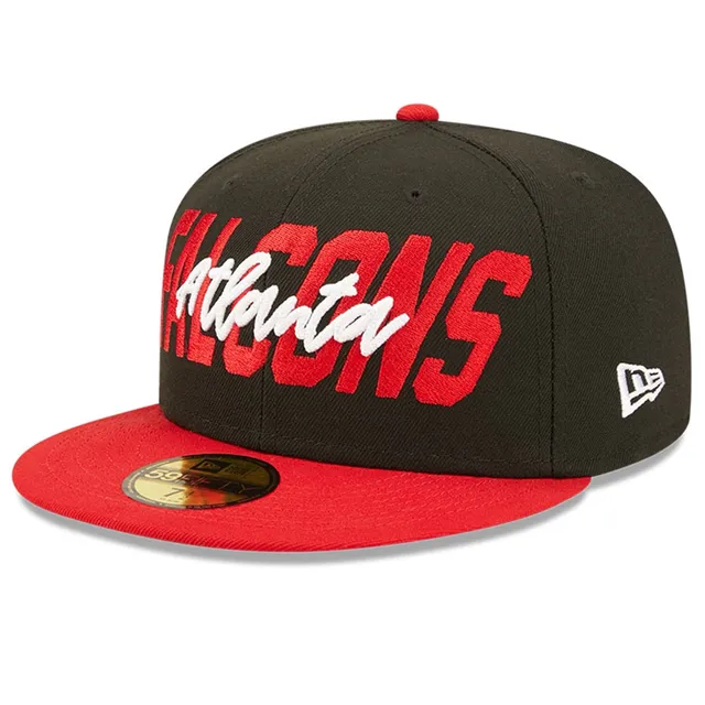 Flat Bill Snapback Hat - (6 colors available) - FALCONS