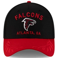 Men's New Era  Black/Red Atlanta Falcons 2025 NFL Draft 39THIRTY Flex Hat