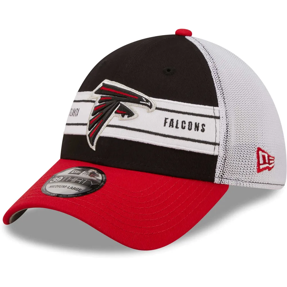 Men's Fanatics Branded Gray/Red Atlanta Falcons Tri-Tone Trucker