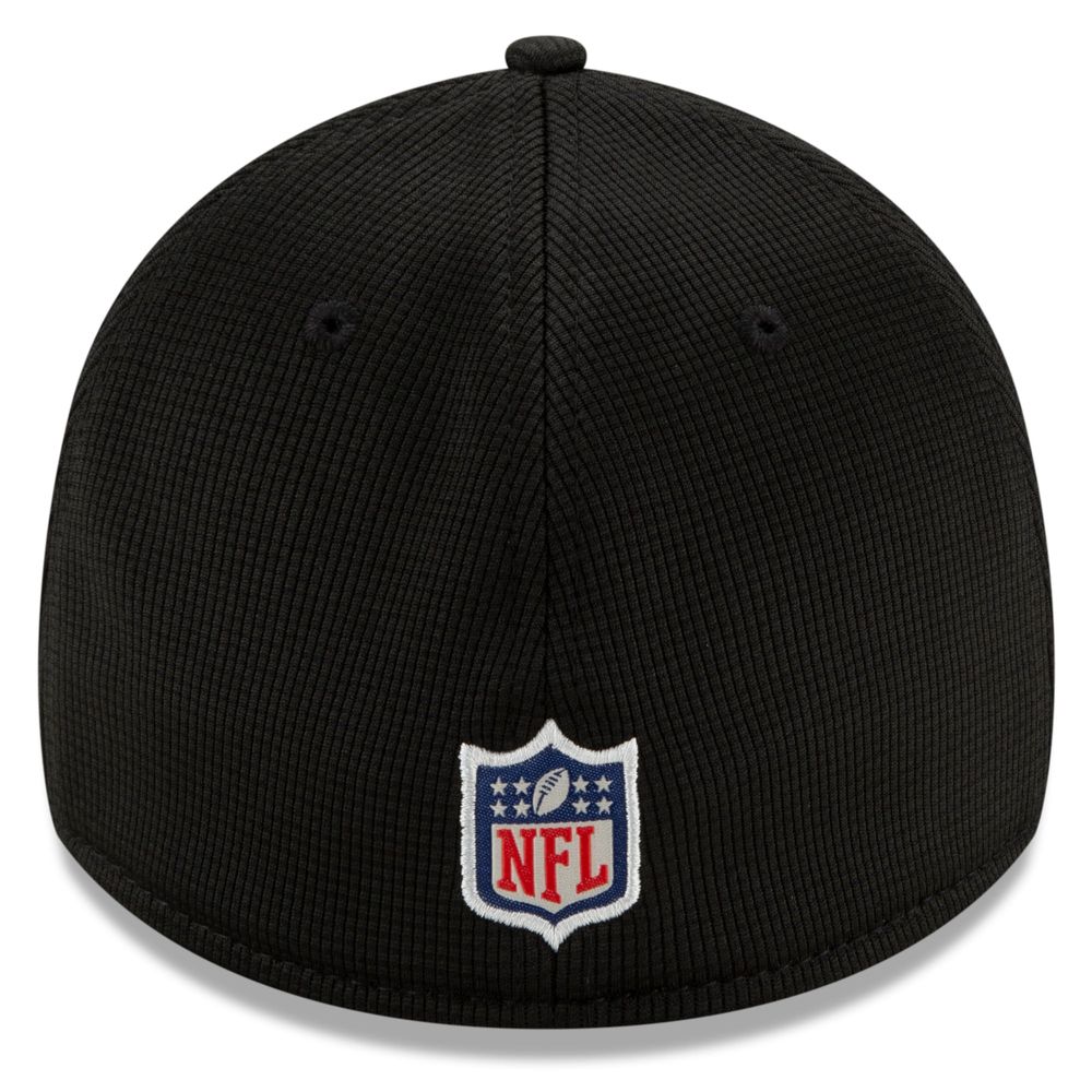 Atlanta Falcons New Era 2021 NFL Sideline Home 39THIRTY Flex Hat - Black