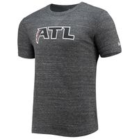 Men's New Era Black Atlanta Falcons Alternative Logo Tri-Blend T-Shirt