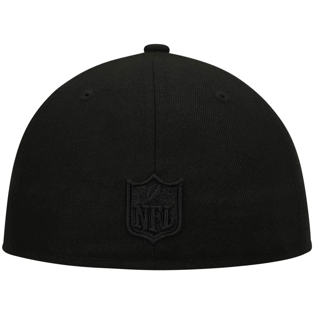 Casquette ajustée 59FIFTY II pour homme New Era Atlanta Falcons, noir sur