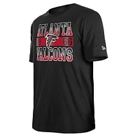 T-shirt noir New Era City Team des Falcons d'Atlanta pour homme