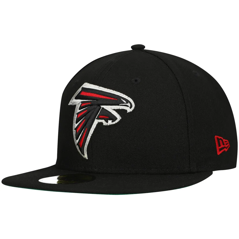 Atlanta Falcons New Era Field Patch 59FIFTY Fitted Hat - Black