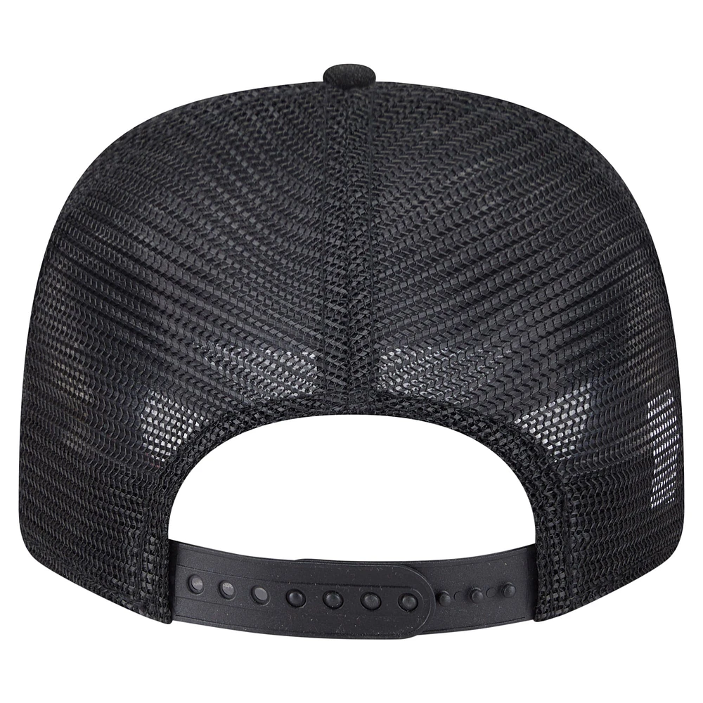 Casquette camionneur extensible 9SEVENTY noire des Falcons d'Atlanta pour homme de New Era