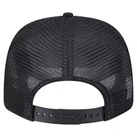 Casquette camionneur extensible 9SEVENTY noire des Falcons d'Atlanta pour homme de New Era