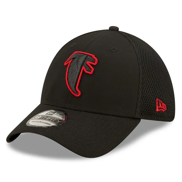 Vintage Atlanta Falcons NFL Football EZ Stretch Flex Fit Hat Grey Sz L / XL  Cap