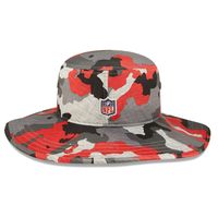 Men's New Era Camo Atlanta Falcons 2022 NFL Training Camp - Official Panama Bucket Hat