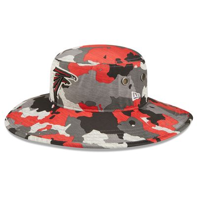 Men's New Era Camo Atlanta Falcons 2022 NFL Training Camp - Official Panama Bucket Hat