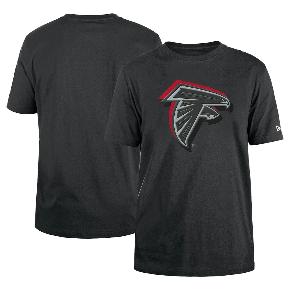 T-shirt New Era Charcoal Atlanta Falcons 2024 NFL Draft pour homme