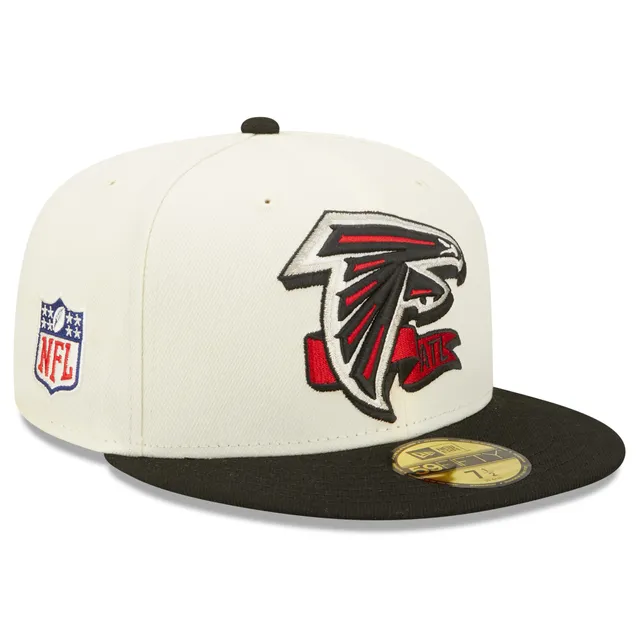 New Era White/Black Atlanta Falcons 2022 NFL Crucial Catch 39THIRTY Coaches Flex Hat