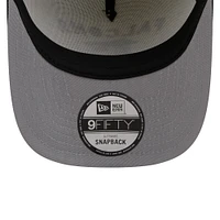 Casquette snapback A-Frame 9FIFTY pour homme New Era crème/noir Atlanta Falcons, draft NFL 2025