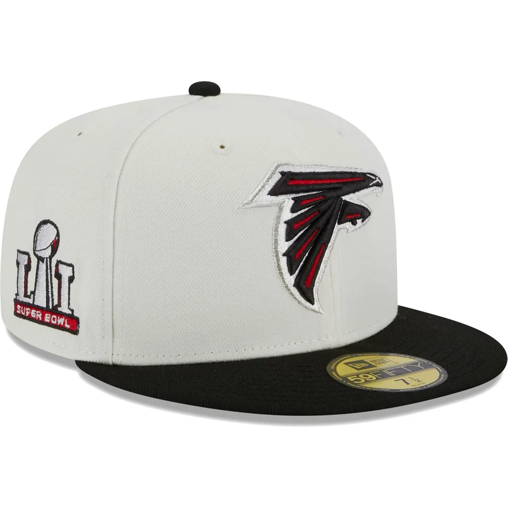 Lids Atlanta Falcons New Era Retro 59FIFTY Fitted Hat - Cream