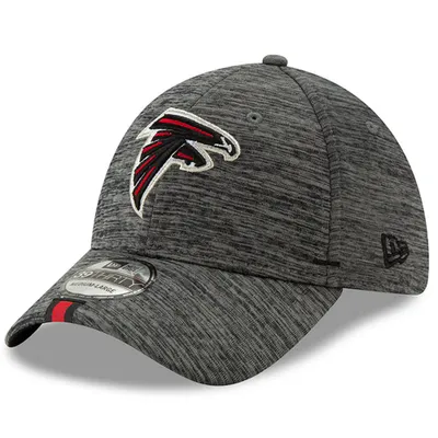 New Era Black Atlanta Falcons Repeat Cuffed Knit Hat with Pom