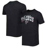 T-shirt noir chiné Atlanta Falcons Training Collection New Era pour homme