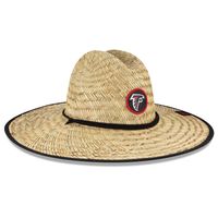 Men's New Era Natural Atlanta Falcons NFL Training Camp Official Straw Lifeguard Hat