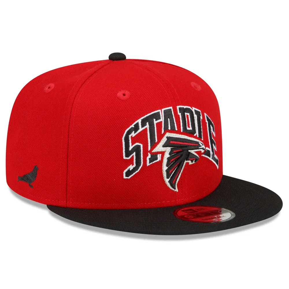 goochelaar formeel Gedachte Lids Atlanta Falcons New Era NFL x Staple Collection 9FIFTY Snapback  Adjustable Hat - Red/Black | The Shops at Willow Bend