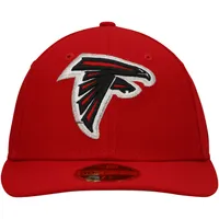 Casquette ajustée 59FIFTY pour homme Atlanta Falcons Omaha Low Profile New Era rouge