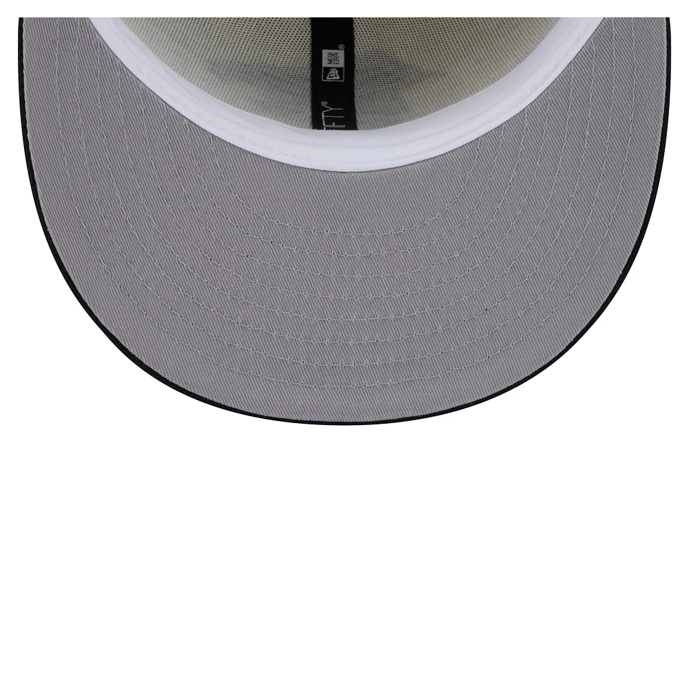 Men's New Era  White/Black Atlanta Falcons Main 59FIFTY Fitted Hat