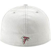 Men's New Era White Atlanta Falcons Omaha ATL 59FIFTY Fitted Hat