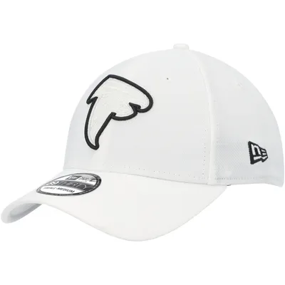 Men's New Era White Houston Texans Iced 39THIRTY Flex Hat