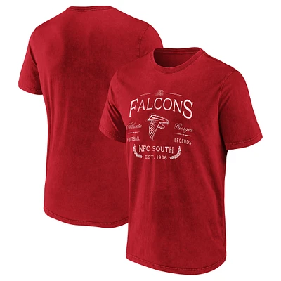 Collection NFL x Darius Rucker pour hommes par Fanatics T-shirt rouge des Falcons d'Atlanta