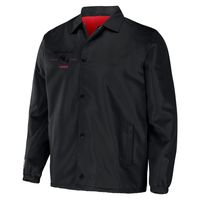 Men's NFL x Staple Black Atlanta Falcons Coaches Full-Snap Jacket