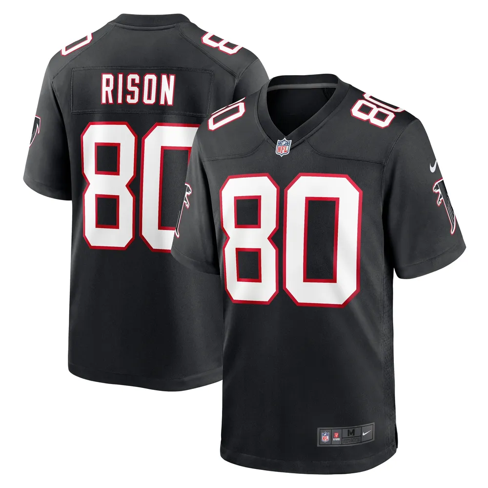 Maillot de joueur retraité Nike Andre Rison des Falcons d'Atlanta pour homme, noir