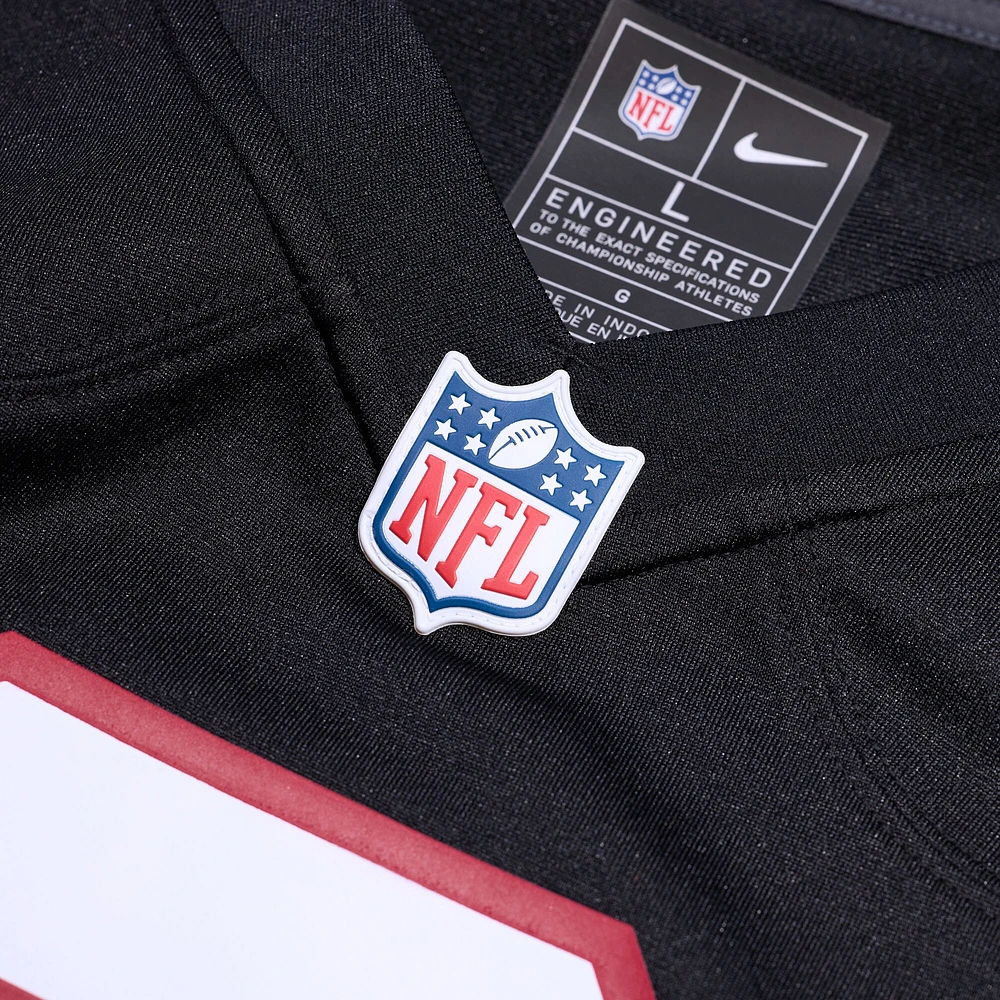 Maillot de joueur retraité Nike Andre Rison des Falcons d'Atlanta pour homme, noir