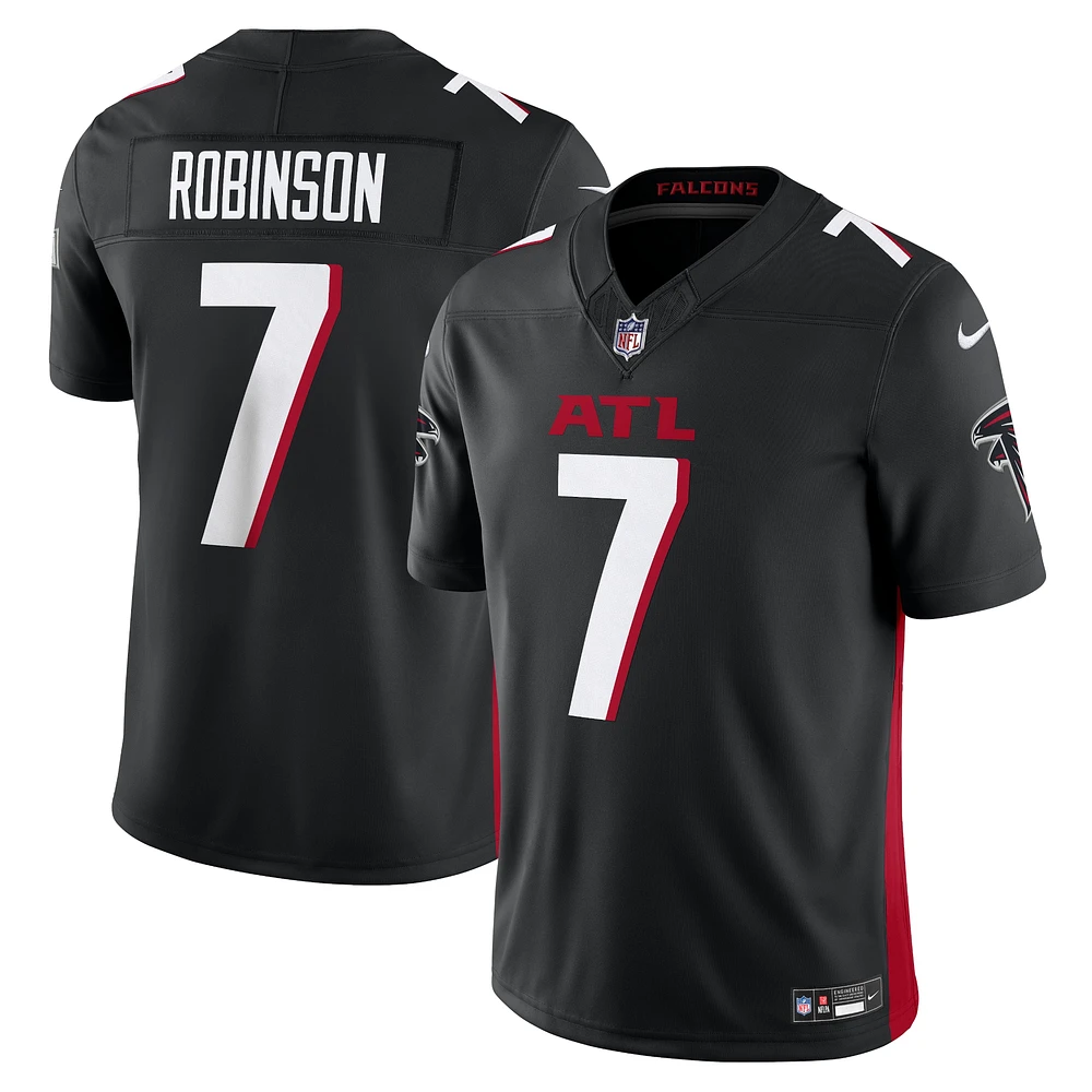 Nike Bijan Robinson Homme Noir Atlanta Falcons Vapor F.U.S.E. Maillot limité