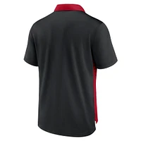 NUT FALC NOIR ROUGE HOMME NIKE DRI-FIT FASHION POLO POLMEN