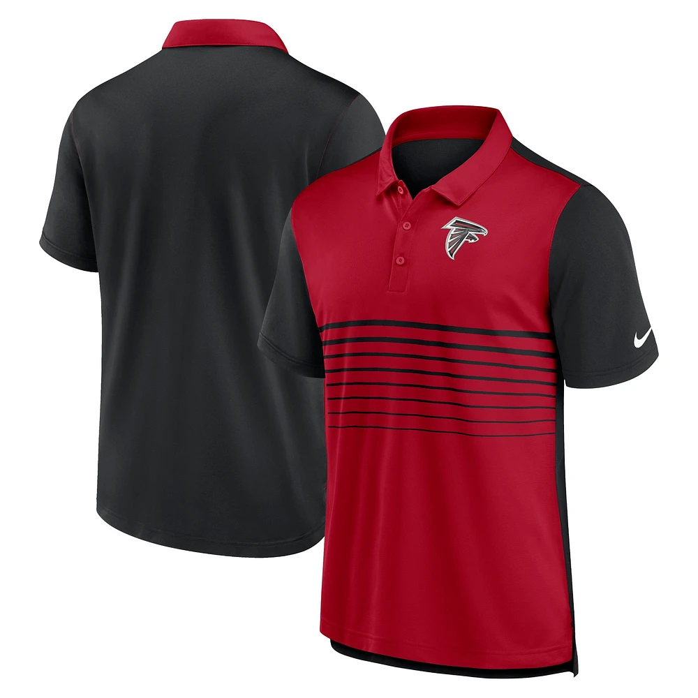 Men's Nike Black/Red Atlanta Falcons Fashion Performance Polo