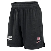 Men's Nike Black Atlanta Falcons 2024 Sideline Performance Mesh Shorts