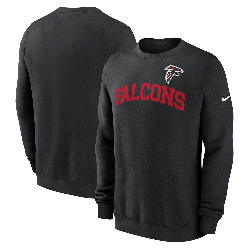 Sweat-shirt Nike pour hommes, noir, Atlanta Falcons Club