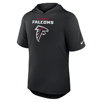 Men's Nike Black Atlanta Falcons Lockup Tri-Blend Hoodie T-Shirt