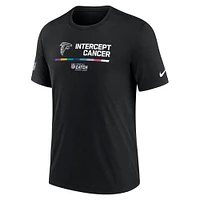 Men's Nike Black Atlanta Falcons NFL Crucial Catch Performance T-Shirt