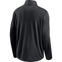 Men's Nike Black Atlanta Falcons Pacer Performance Quarter-Zip Jacket