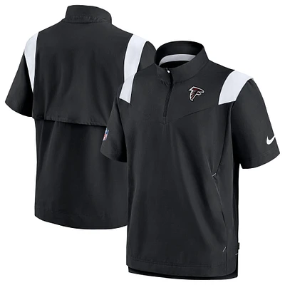 Haut à enfiler pour homme Nike Atlanta Falcons Sideline Coaches Chevron Lockup - Noir