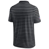 Polo de performance Nike pour hommes, noir, Atlanta Falcons Sideline Lock Up Victory