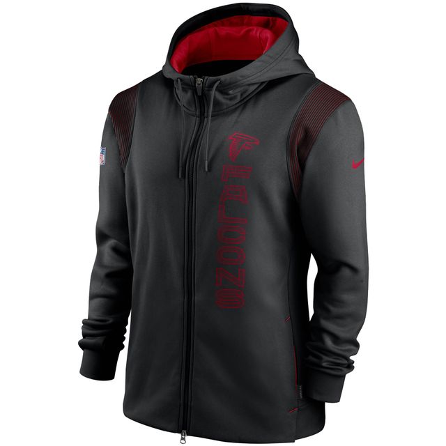 Atlanta Falcons Sideline Club Men’s Nike Men's NFL Full-Zip Hoodie in Black, Size: Small | 00MR00A96-XNN