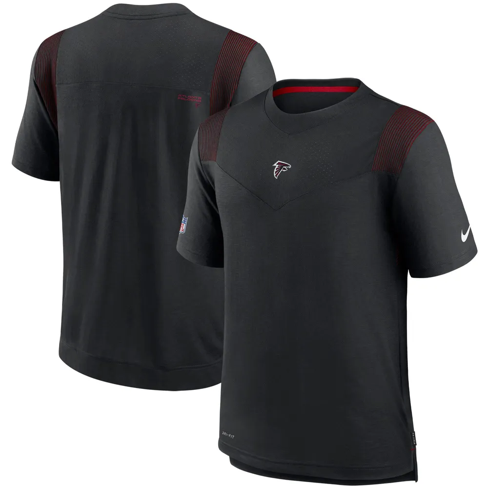 Atlanta Falcons Nike Sideline Coach Performance Long Sleeve T-Shirt - Black