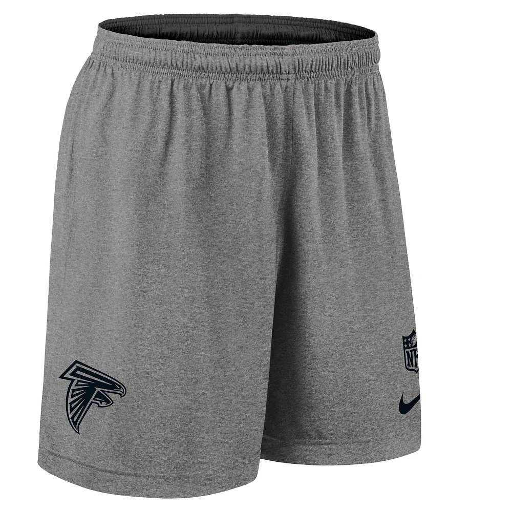 Men's Nike Black Atlanta Falcons Sideline Reversible Performance Shorts