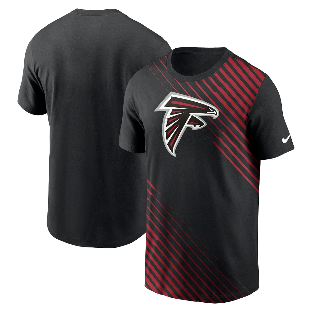 T-shirt Nike Atlanta Falcons Yard Line Fashion Asbury noir pour homme