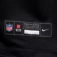 Maillot de match Nike Carlos Washington Jr. noir pour homme des Falcons d'Atlanta