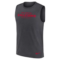 Men's Nike Charcoal Atlanta Falcons Primetime Legend Performance Muscle Tank Top