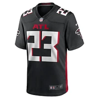 Maillot de match Nike DeMarcco Hellams noir pour homme des Atlanta Falcons