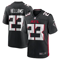 Maillot de match Nike DeMarcco Hellams noir pour homme des Atlanta Falcons