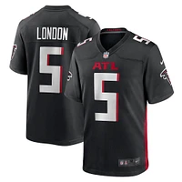 Maillot de match joueur Nike Drake London des Atlanta Falcons pour homme, noir